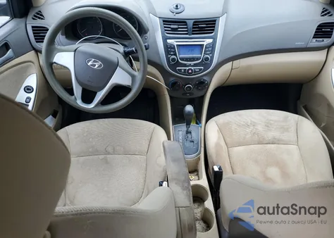 2012 Hyundai Accent Gls z USA, uszkodzony, nr VIN KMHCT4AEXCU041024